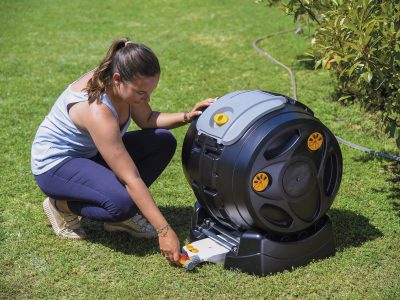 EasyMixComposter-CollectFertiliser Hozelock EasyMix Composter