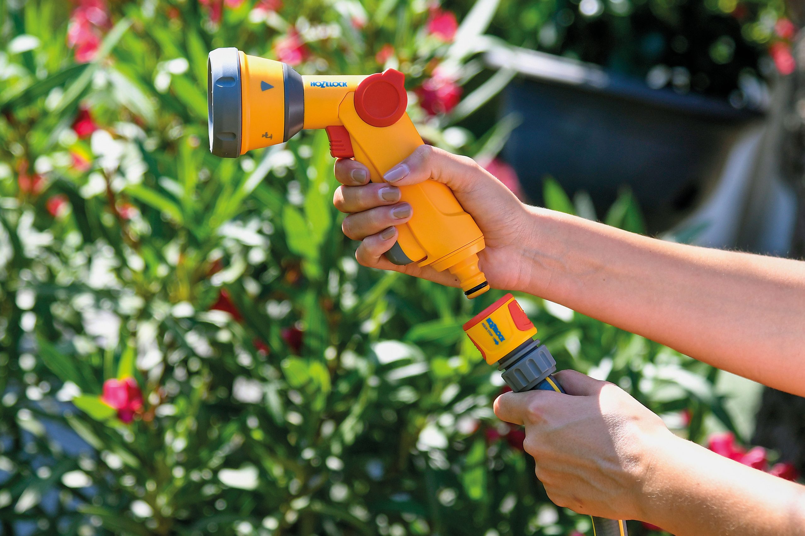 Hozelock Garden Shower Multi Spray Soft Touch 