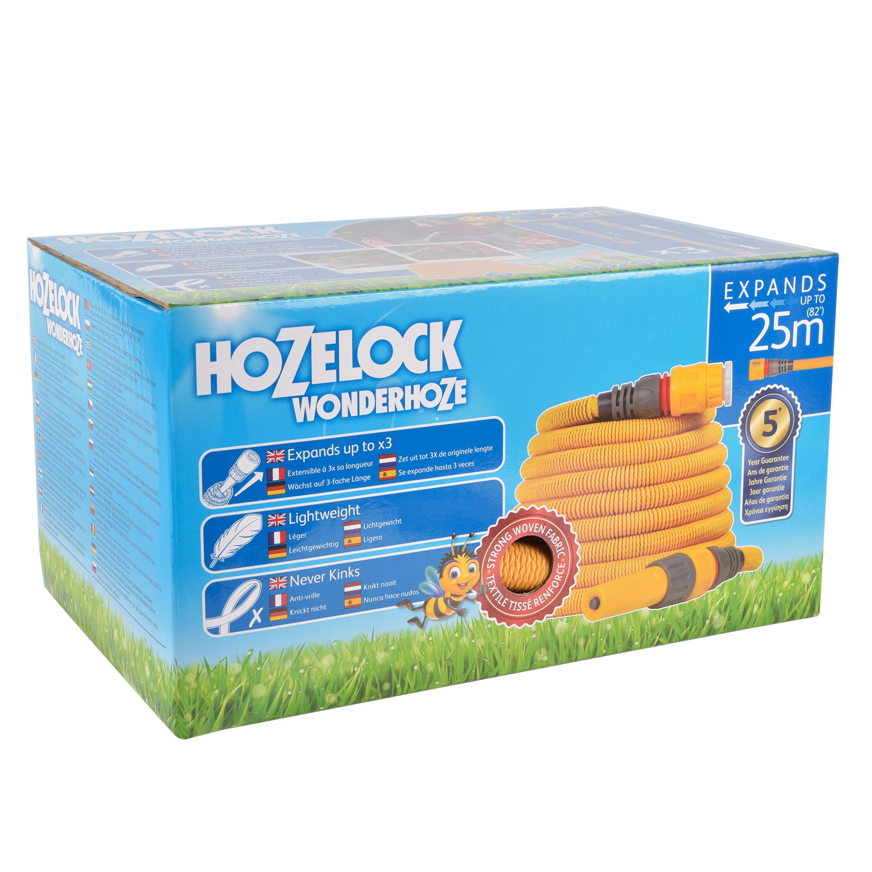 Hozelock Wonderhoze 25 mètres - Tuyau d'Arrosage Extensible